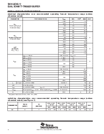 浏览型号SN74LVC2G17DCKR的Datasheet PDF文件第4页