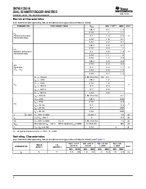 浏览型号SN74LVC2G14DCKRG4的Datasheet PDF文件第4页