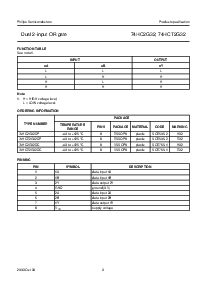浏览型号74HC2G32DC的Datasheet PDF文件第3页