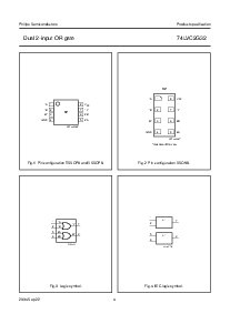 浏览型号74LVC2G32DC的Datasheet PDF文件第4页