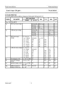 浏览型号74LVC2G32DC的Datasheet PDF文件第6页