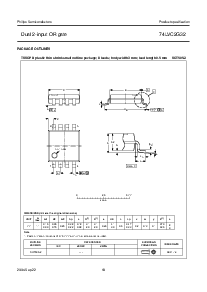 浏览型号74LVC2G32DC的Datasheet PDF文件第10页