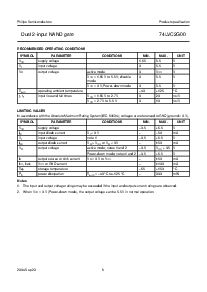 浏览型号74LVC2G00的Datasheet PDF文件第6页