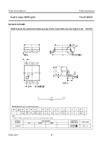 浏览型号74LVC2G02DC的Datasheet PDF文件第12页