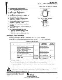 浏览型号SN74LVC2G32DCUR的Datasheet PDF文件第1页