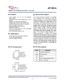 浏览型号AP1501A-50K5LA的Datasheet PDF文件第1页