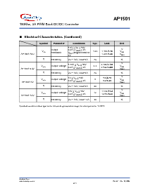 浏览型号AP1501-50K5LA的Datasheet PDF文件第4页