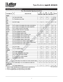浏览型号ISPLSI2032A-80LJI的Datasheet PDF文件第7页