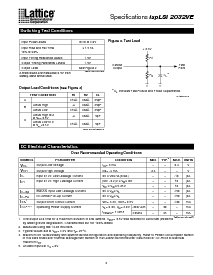 浏览型号ispLSI2032VE-180LJ44的Datasheet PDF文件第4页