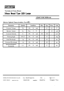 浏览型号1224UYOC-S530-A6的Datasheet PDF文件第3页