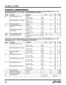 浏览型号LT1881ACN8的Datasheet PDF文件第4页