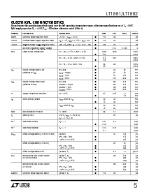 浏览型号LT1881ACN8的Datasheet PDF文件第5页