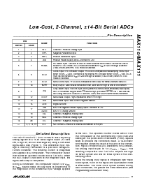 浏览型号MAX111ACAP的Datasheet PDF文件第9页