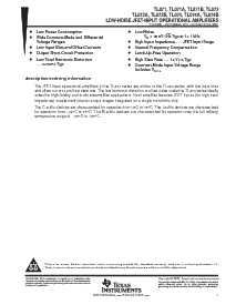 浏览型号TL071ACDR的Datasheet PDF文件第1页