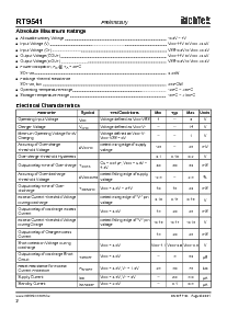 浏览型号RT9541ACER的Datasheet PDF文件第2页