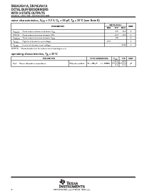 浏览型号SN74LV541ADWR的Datasheet PDF文件第6页