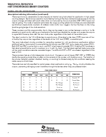 浏览型号SN74LV161ADE4的Datasheet PDF文件第2页