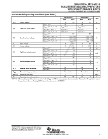 浏览型号SN74LV221APWRE4的Datasheet PDF文件第5页