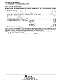 浏览型号SN74LV161APWG4的Datasheet PDF文件第6页