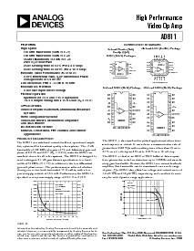 浏览型号AD811AR-16-REEL的Datasheet PDF文件第1页