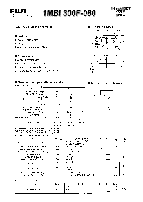 浏览型号1MBI300F-060的Datasheet PDF文件第1页