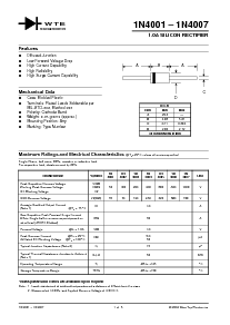 浏览型号1N4001-T3的Datasheet PDF文件第1页