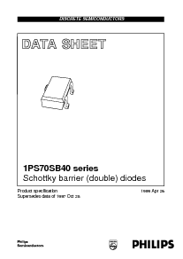 浏览型号1PS70SB46的Datasheet PDF文件第1页