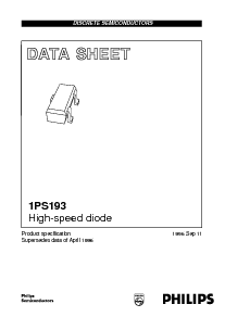 浏览型号1PS193的Datasheet PDF文件第1页