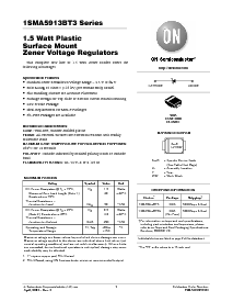 浏览型号1SMA5938BT3的Datasheet PDF文件第1页