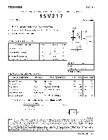 浏览型号1SV217的Datasheet PDF文件第1页