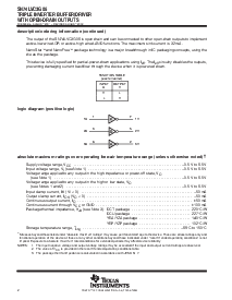 浏览型号SN74LVC3G06DCTR的Datasheet PDF文件第2页