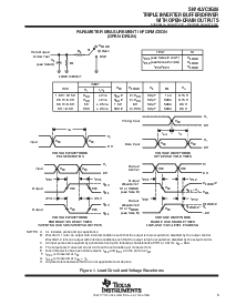 浏览型号SN74LVC3G06DCTR的Datasheet PDF文件第5页