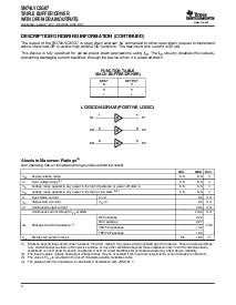 浏览型号SN74LVC3G07DCTR的Datasheet PDF文件第2页