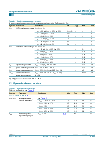 浏览型号74LVC3G34DP的Datasheet PDF文件第6页