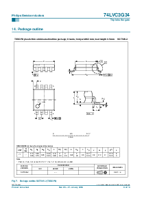 浏览型号74LVC3G34DP的Datasheet PDF文件第9页