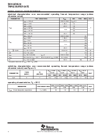 浏览型号SN74LVC3G34DCTR的Datasheet PDF文件第4页