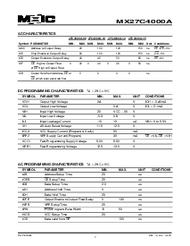 浏览型号MX27C4000AMC-12的Datasheet PDF文件第7页