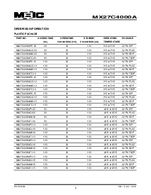 浏览型号MX27C4000AMC-12的Datasheet PDF文件第9页