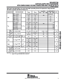 浏览型号SN74AVC4T245PW的Datasheet PDF文件第5页