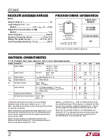 浏览型号LTC660CS8的Datasheet PDF文件第2页