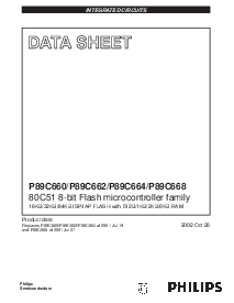 浏览型号P89C660HBA的Datasheet PDF文件第1页