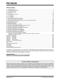浏览型号PIC16C66-10I/TQ的Datasheet PDF文件第4页