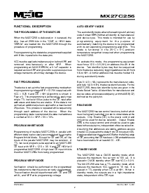 浏览型号MX27C256PC-70的Datasheet PDF文件第2页