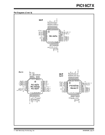 浏览型号PIC16C76-20E/PQ的Datasheet PDF文件第3页