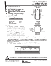 浏览型号TLC7628C的Datasheet PDF文件第1页