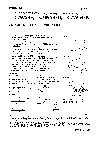浏览型号TC7W53F的Datasheet PDF文件第1页