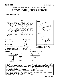 浏览型号TC7WH34FU的Datasheet PDF文件第1页