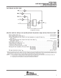 浏览型号SN74LVC843A的Datasheet PDF文件第3页