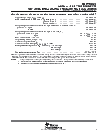 浏览型号SN74AVC8T245PW的Datasheet PDF文件第3页