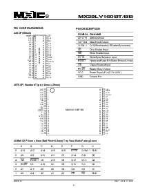 浏览型号MX29LV160BTXEC-90的Datasheet PDF文件第2页